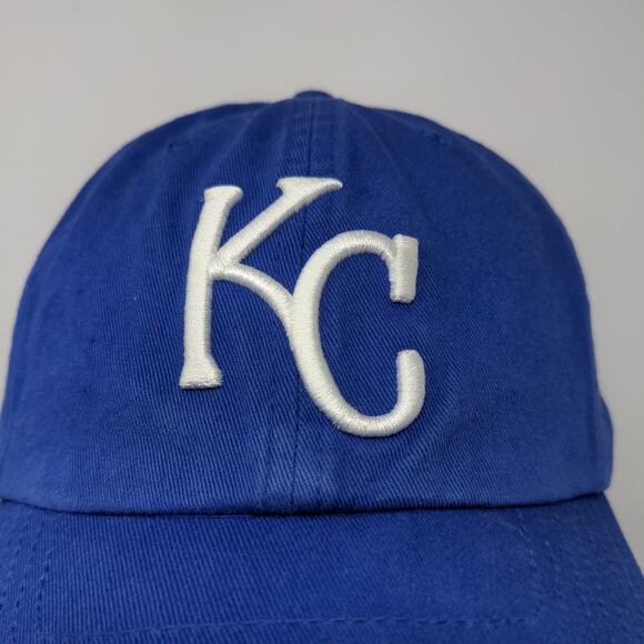 47 Brand MLB Kansas City Royals Slideback Hat Embroidered Logo OSFA Blue - Picture 4 of 14